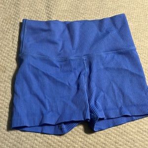 Aerie ribbed bike shorts